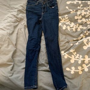 Like new, super high waisted jeggings.